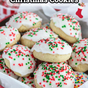 pinterest image for italian christmas cookies