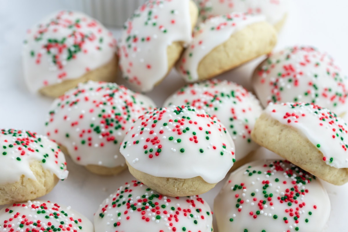 iced italian cookies
