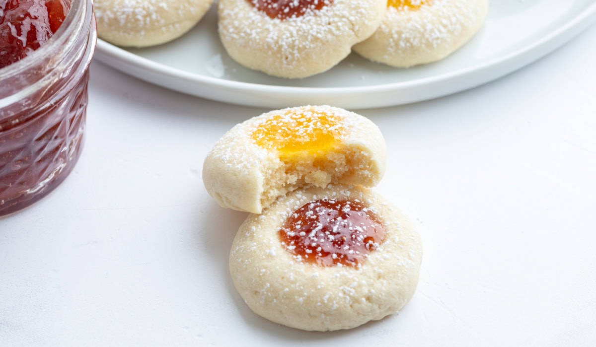 Jam Thumbprint Cookies