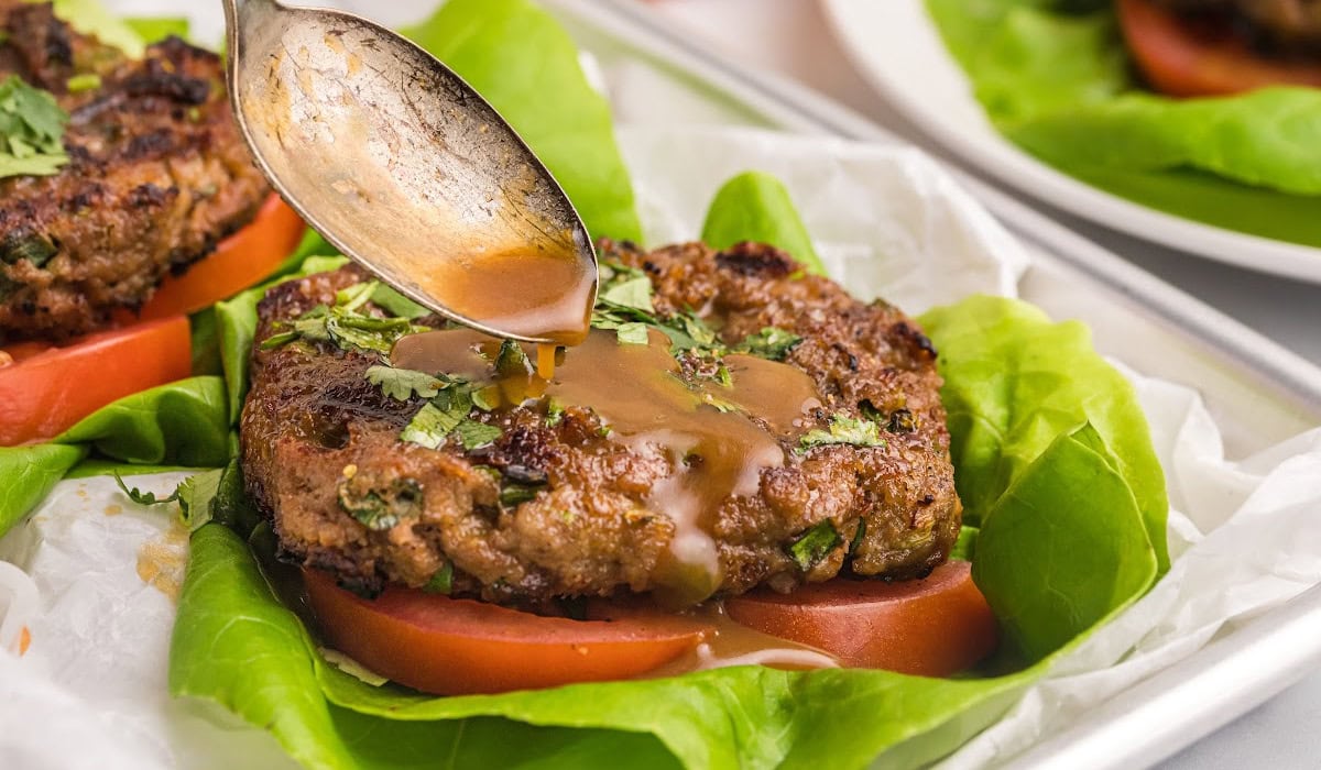 Healthy Turkey Burgers with Orange-Ginger Glaze
