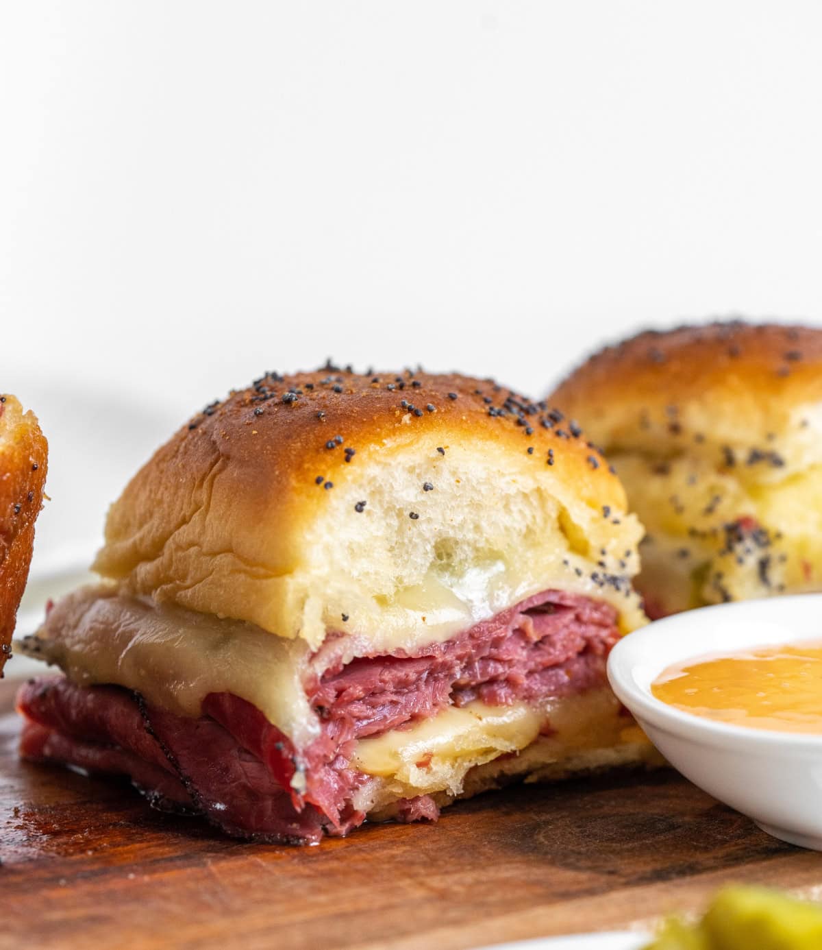 pastrami sliders on board