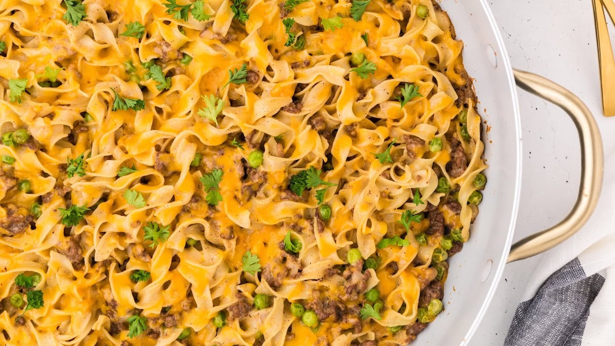 Ground Beef Stroganoff Recipe