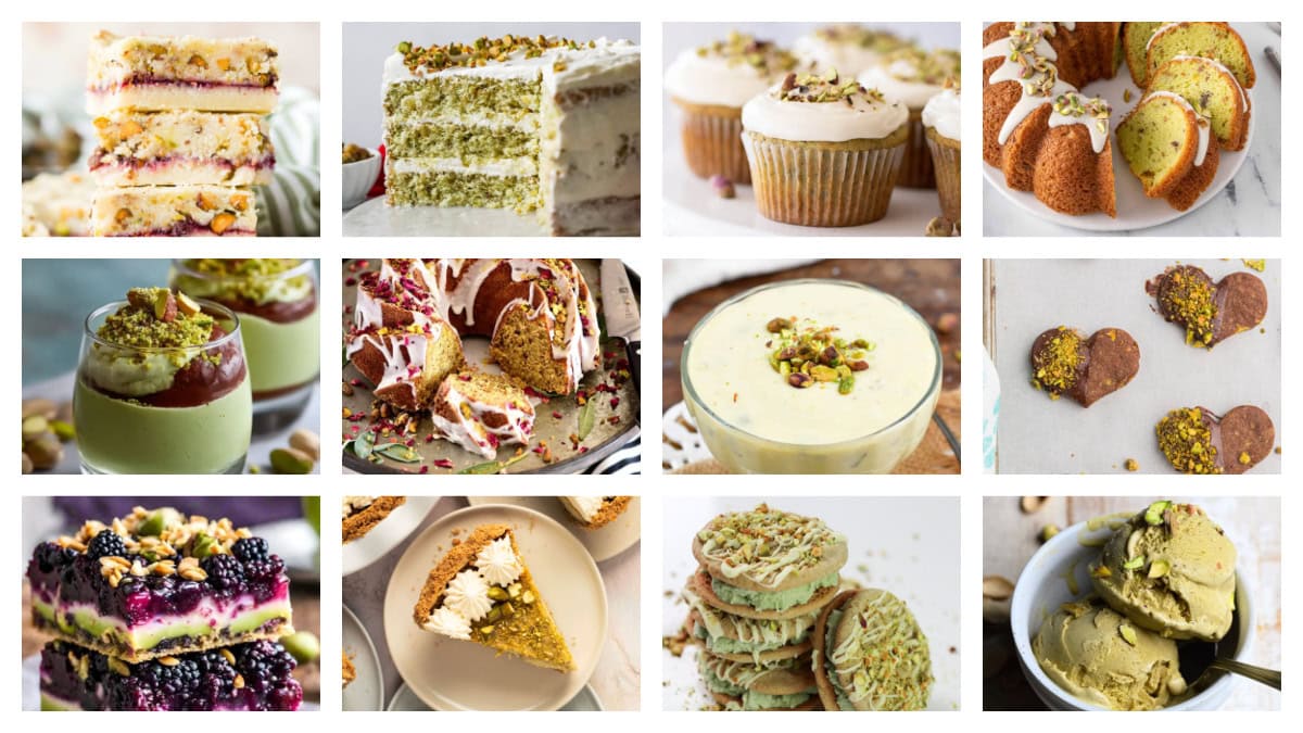 25 Favorite Pistachio Dessert Recipes