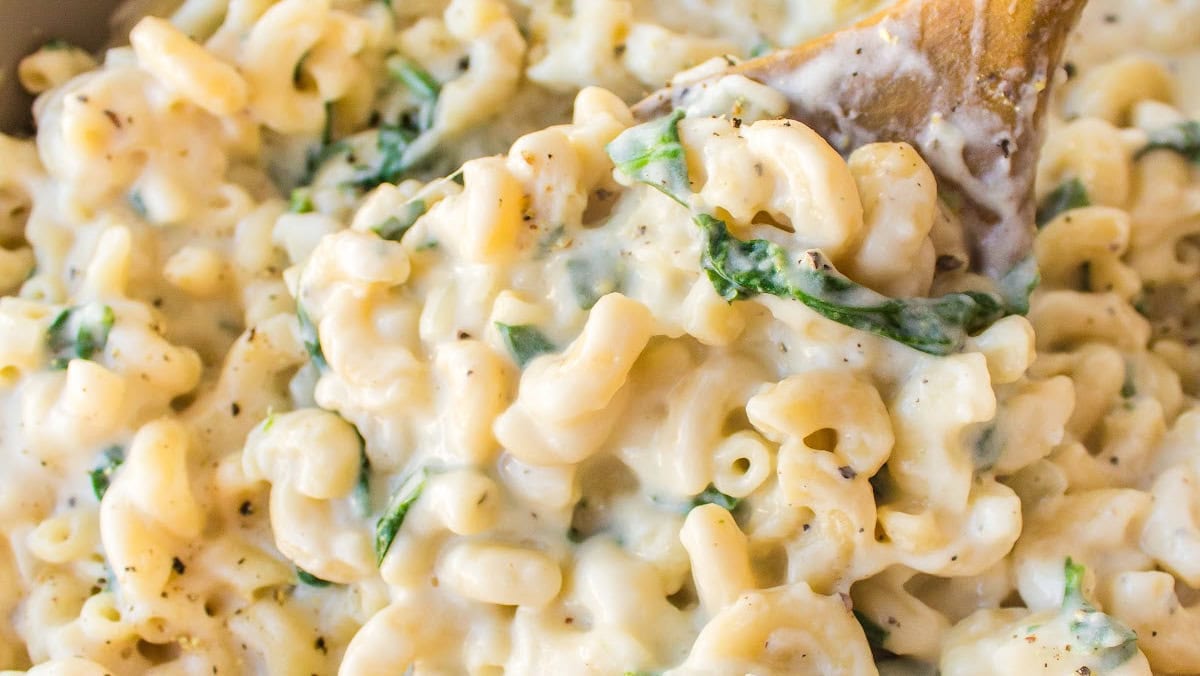 Spinach Mac and Cheese