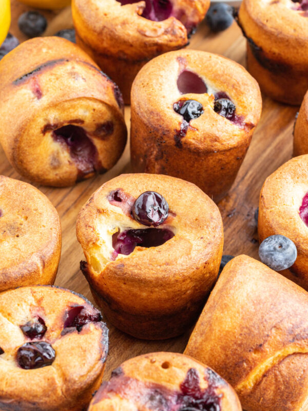 blueberry popovers