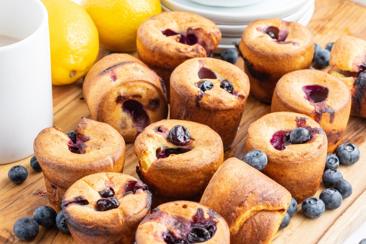 blueberry popovers