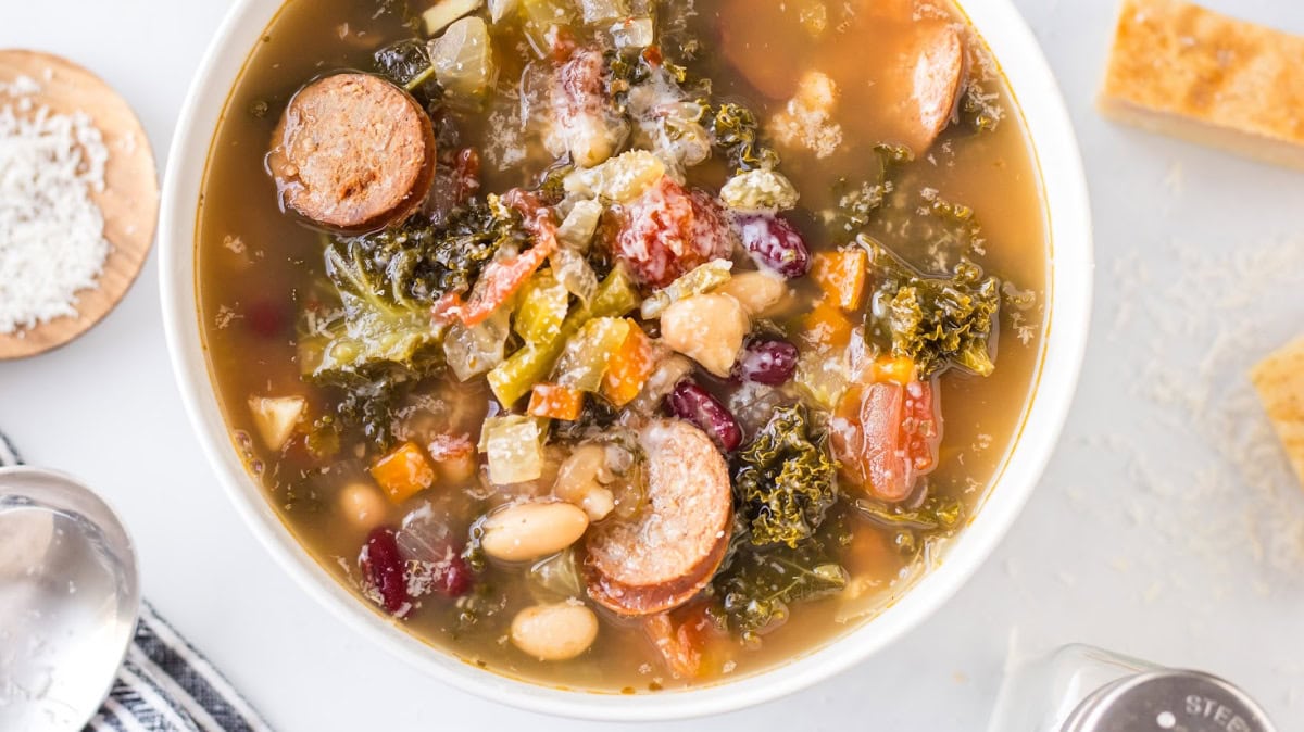 Tuscan Sausage Soup