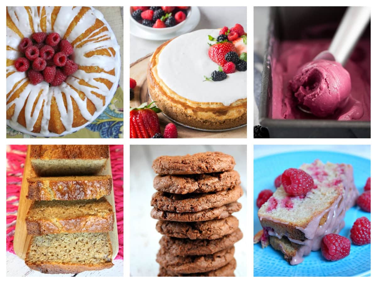 These recipes with Greek yogurt include breakfast, snacks, dinners and desserts. Easy, healthy and so many delicious ideas! baking and desserts made with greek yogurt