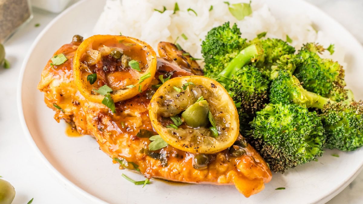 Chicken with Roasted Lemons