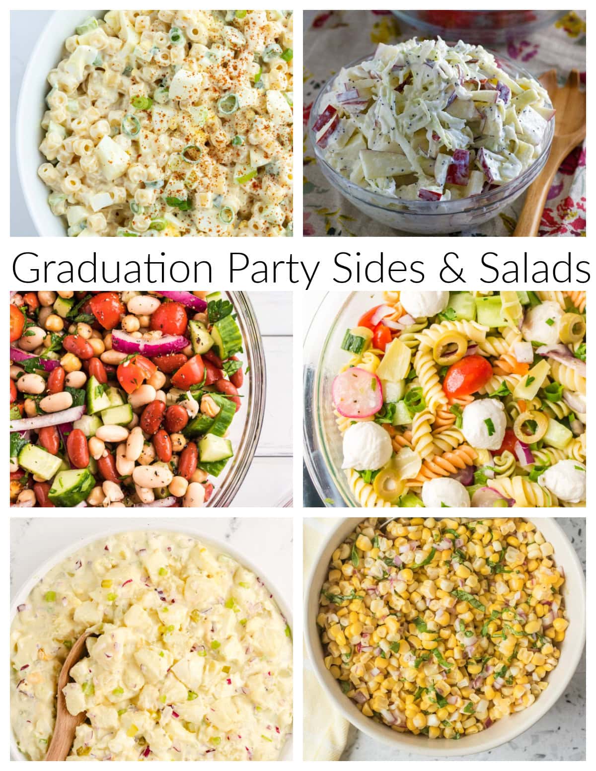 Graduation Party Sides and Salads