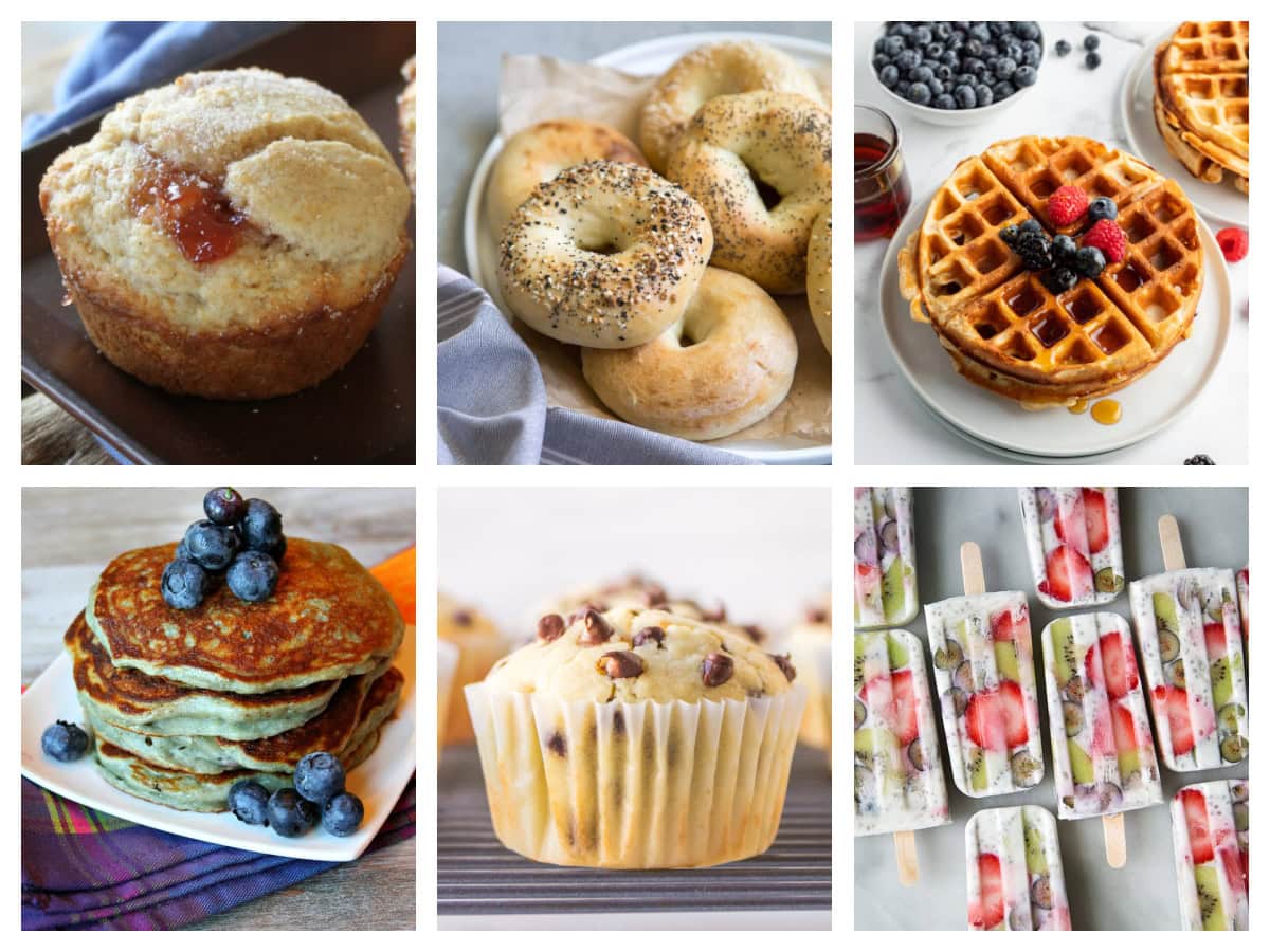 These recipes with Greek yogurt include breakfast, snacks, dinners and desserts. Easy, healthy and so many delicious ideas! greek yogurt breakfast recipes