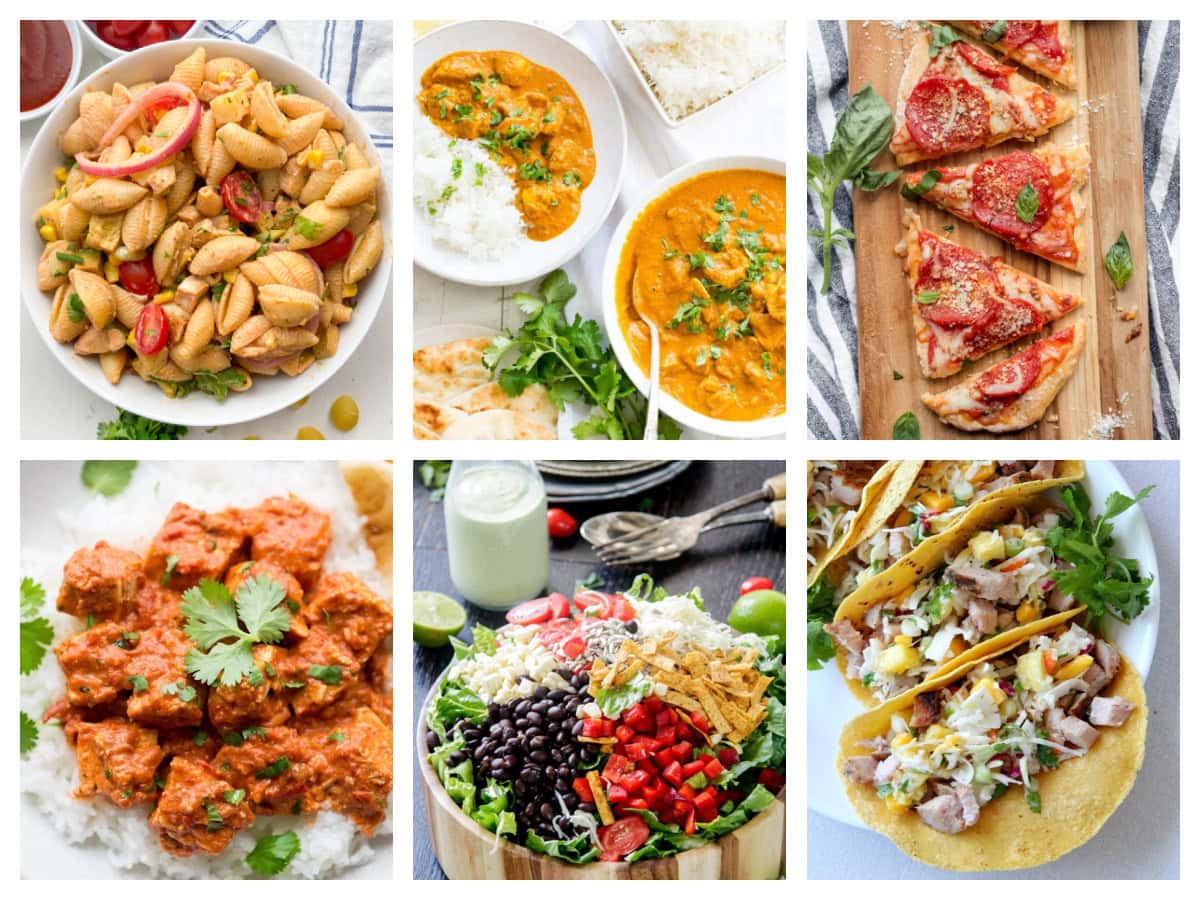 These recipes with Greek yogurt include breakfast, snacks, dinners and desserts. Easy, healthy and so many delicious ideas! savory recipes using greek yogurt