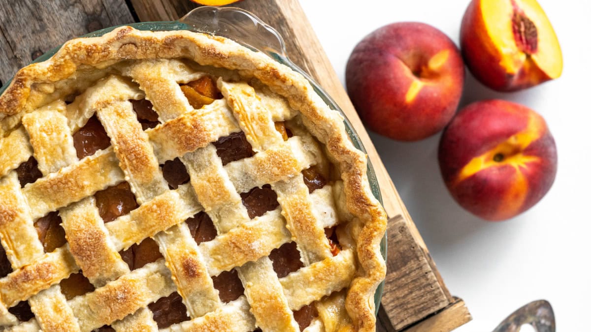 Fresh Peach Pie Recipe