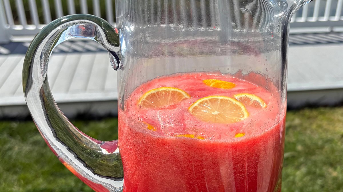 Watermelon Strawberry Lemonade