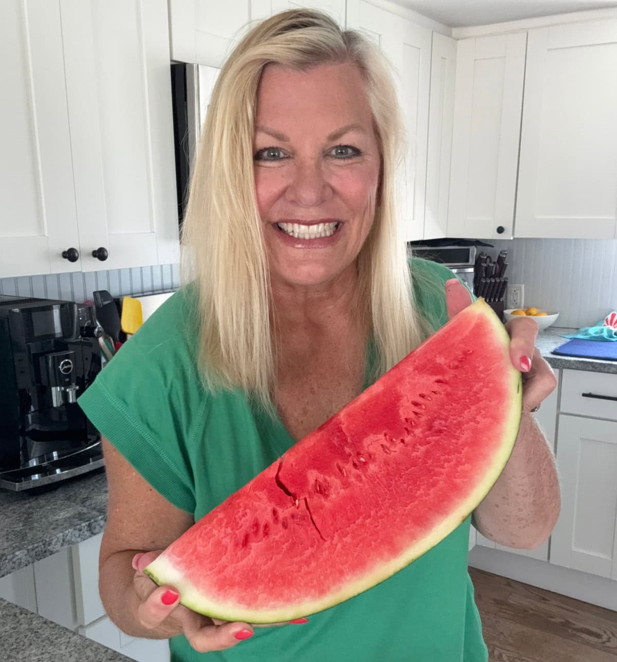 Looking for the best watermelon recipes? 🍉 This collection includes 30 easy watermelon recipes featuring refreshing salads, kid-friendly drinks, frozen treats, summer cocktails, appetizers and creative desserts. Perfect for BBQs, pool parties, picnics and hot summer days! Save this roundup for watermelon season! #watermelon #summerrecipes #watermelonsalad #summerdrinks #bbqrecipes #dessertrecipes #fruitrecipes recipegirl with watermelon