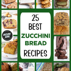 pinterest pin for best zucchini bread recipes