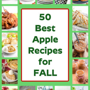 pinterest collage for best apple recipes