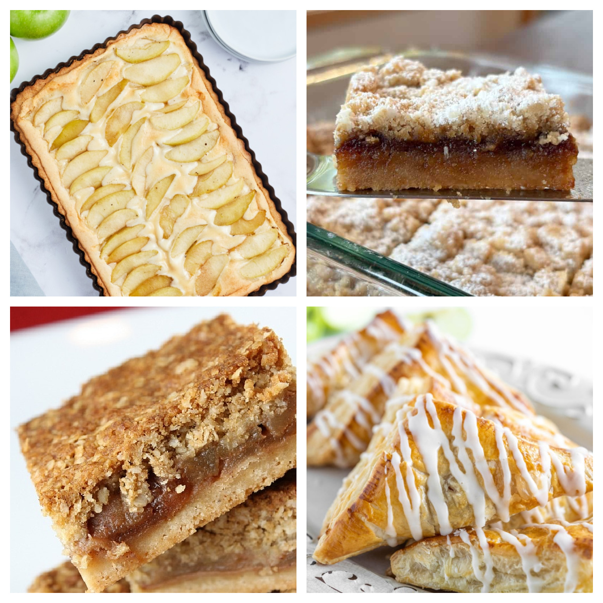 The 50 best apple recipes for fall! 🍎 Find delicious ways to use fresh apples with easy apple breads, muffins, cakes, pies, crisps, cobblers, breakfast recipes and desserts. Perfect for apple picking season, fall baking, Thanksgiving and anytime you have a big bag of apples to use. Save this collection of easy apple recipes for fall! apple dessert recipes collage
