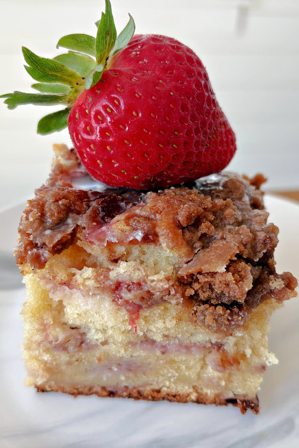 Strawberry Coffee Cake