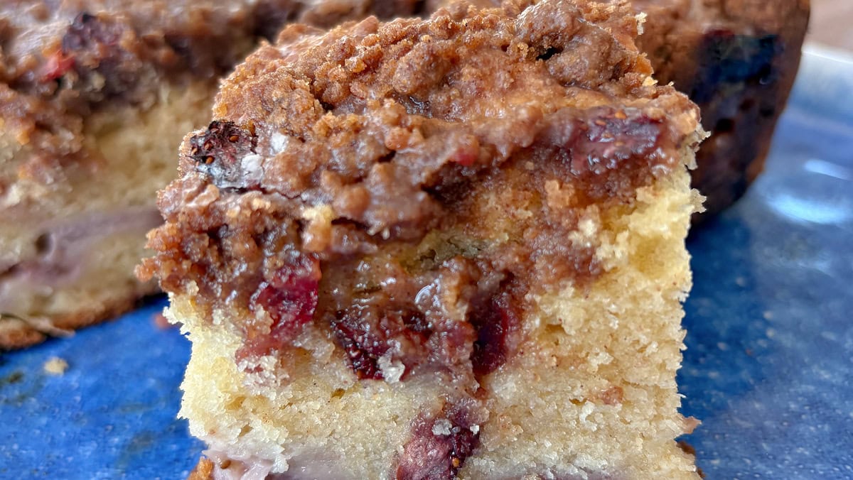 Strawberry Coffee Cake