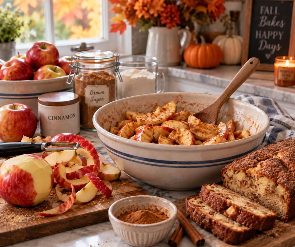 apple baking