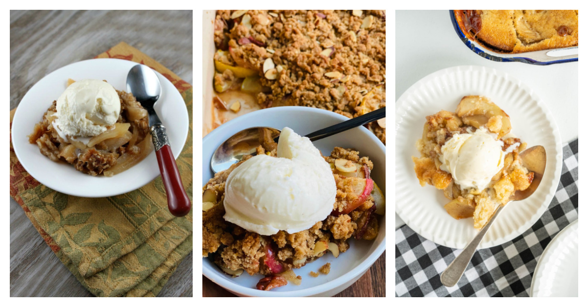 pics of apple crisp crumble cobbler
