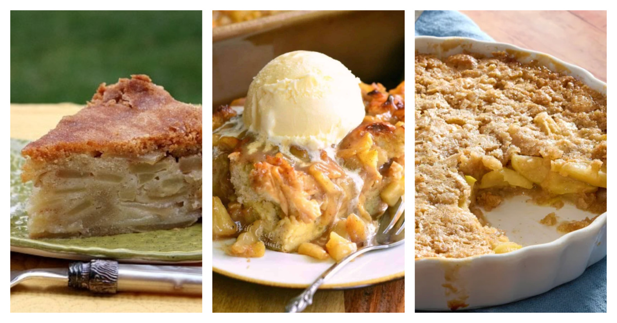 apple pie inspired desserts