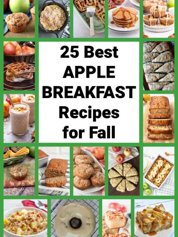 best apple breakfast recipes collage