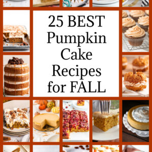 pinterest image for best pumpkin cake recipes