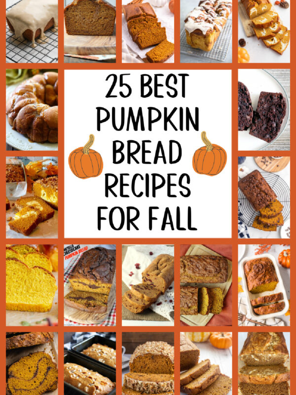 collage of best pumpkin bread recipes