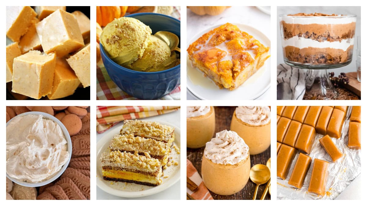 25 Unique Pumpkin Dessert Recipes for Fall